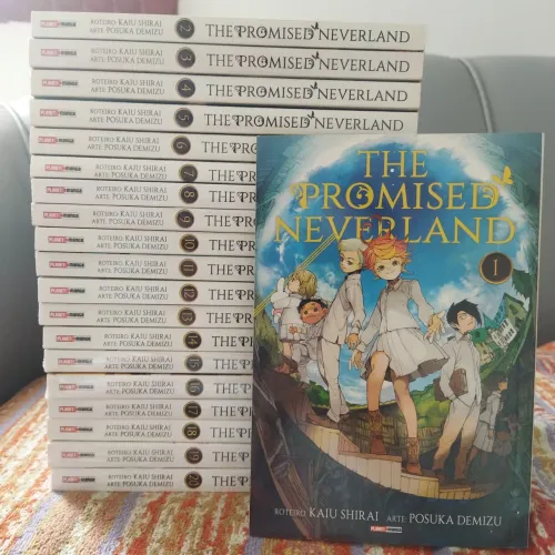 Mangá The Promised Neverland Vols 1 ao 20 (completo)
