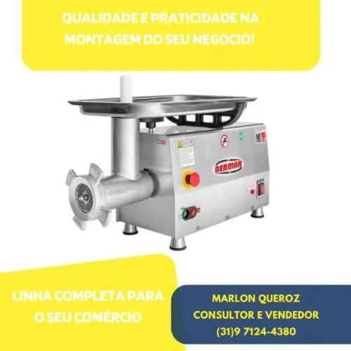 Moedor de Carne Boca 22 Bermar Novo