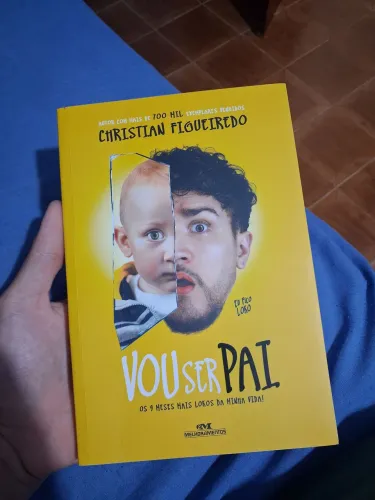 Livro cristian figueiredo vou ser pai autografado