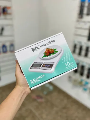 Balança digital 10kg - pilhas de brinde (entrega imediata)