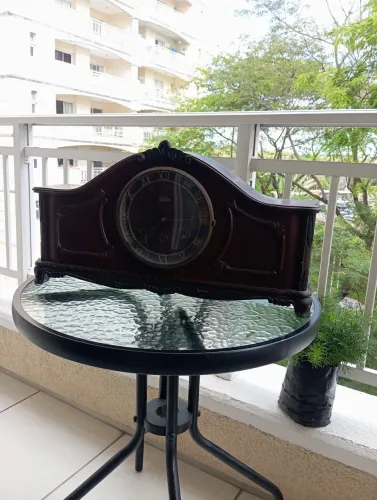 Relógio de lareira antigo Silco