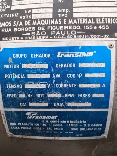 Gerador 40 kva usado