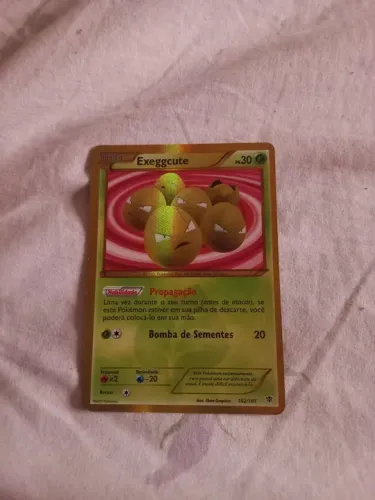 Carta Pokémon Exeggcute - 102/101