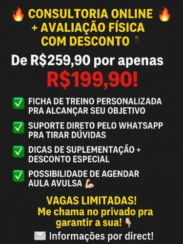 Ficha de Treinos e Consultoria