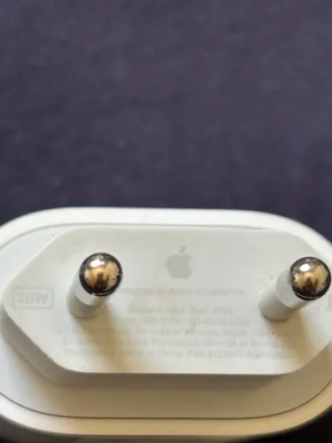 Carregador e cabo ORIGINAIS IPHONE APPLE