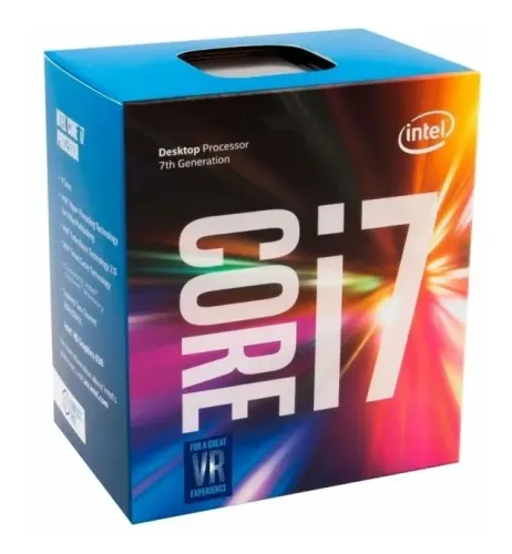 Processador gamer Intel Core i7-7700 CM *8314 de 4 núcleos e 4.2GHz de frequência