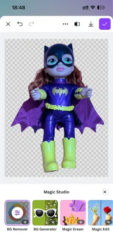 Linda Boneca BatGirl Mulher Gato 