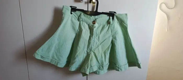 Short godê feminino cintura alta
