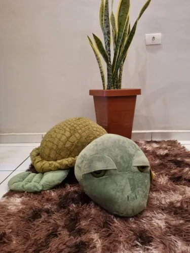 Linda Pelúcia Gigante Tartaruga Marinha