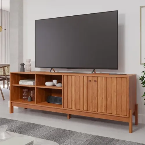 Rack Holanda c/ Slow Motion 100% MDF - Entrega e montagem grátis p/ Fortaleza