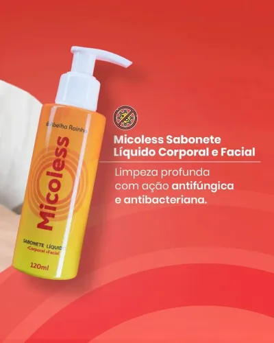 Sabonete Líquido Corporal e Facial Micoless