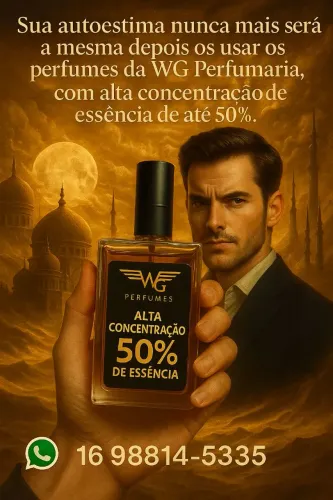 Promoção de perfumes árabes - Alta Concentração de Essência
