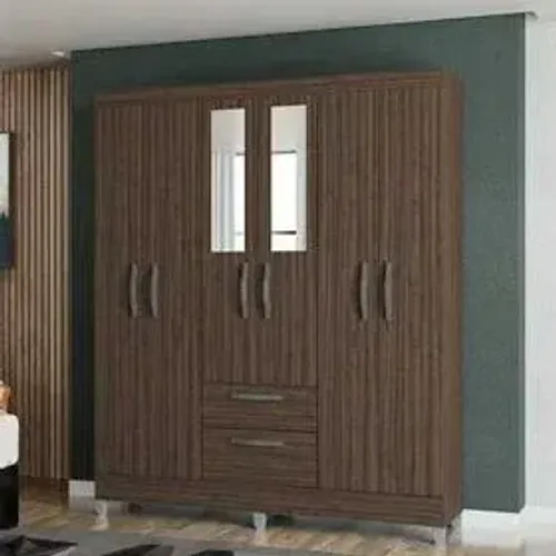 Guarda Roupa Casal com Espelho 6 Portas 2 Gavetas !!!FAZEMOS ENTREGAS!!!