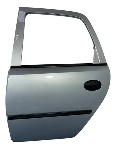 Porta Meriva 2012/2013 Traseira Esquerda Prata