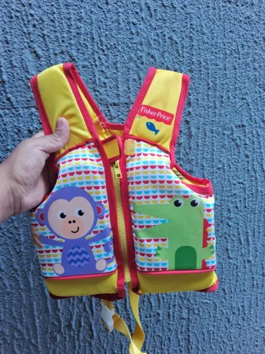 Colete salva-vidas infantil Fisher-Price e Bolsa Maternidade