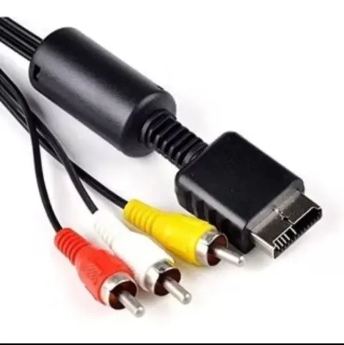 Cabo AV para PS2 - Composto por 3 RCA