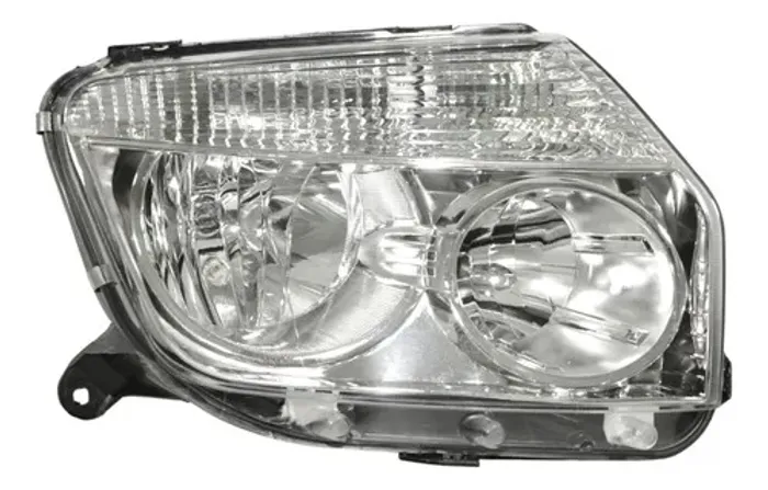 Farol Renault Duster 2012 2013 2014 2015 Cromado Direito