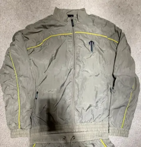 Conjunto Trapstar Corta-Vento - Tamanho G - Cor Olive