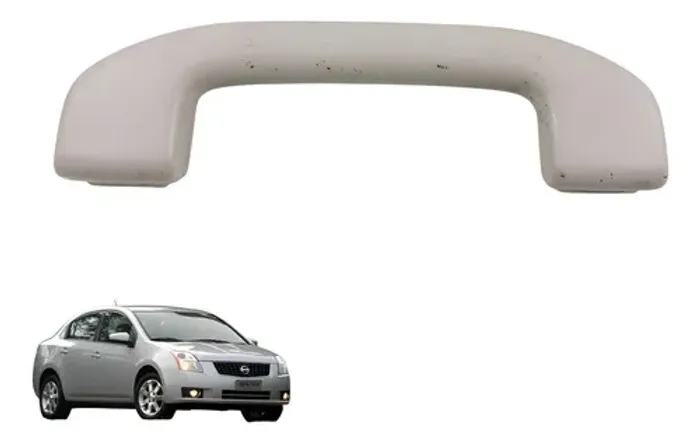 Alça Teto Dianteiro Direito Nissan Sentra 2009 Prateado
