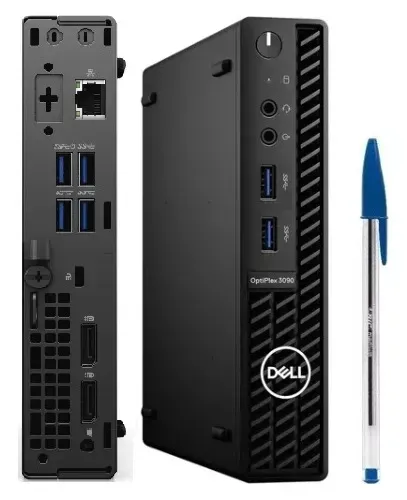 Mini Computador Dell 3080 Core i3 10ªG Mem 16gb Nvme 256gb Ultra Rápido - Entrega Garantia