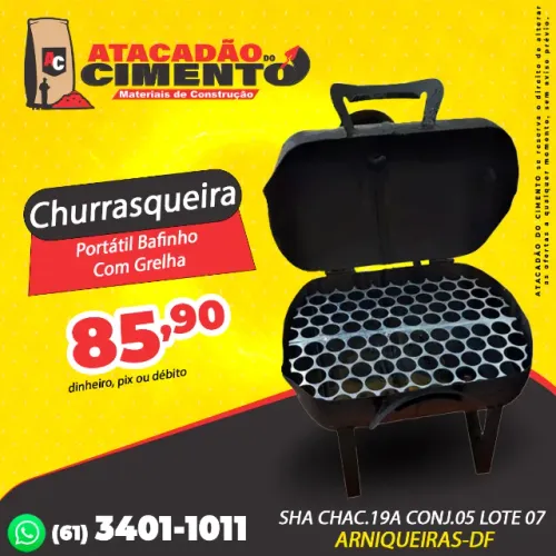 Churrasqueira Bafinho Portátil