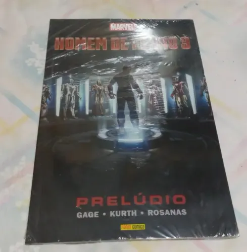 Hq Homem de Ferro - Preludio - Filme - Marvel - Lacrado