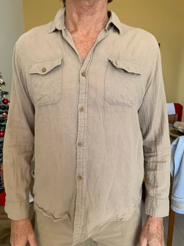 Camisa bege MARFINNO