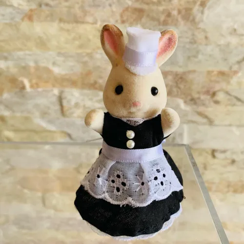 Vestido Leiteira Preto Sylvanian Families