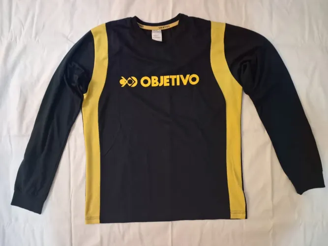 Camiseta Objetivo manga longa Tam Panho M