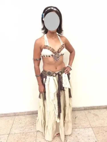 Tribal fusion Dança do Ventre - Conjunto Completo
