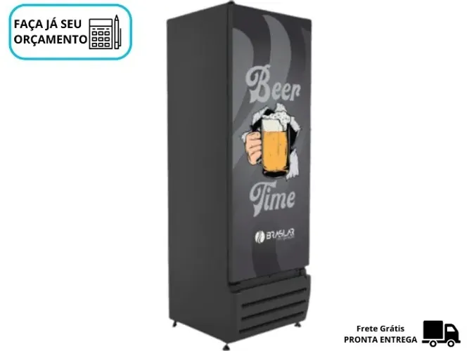 Cervejeira Braslar 500 Litros Porta Adesivada 220v