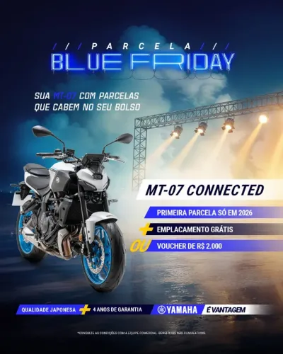 MT-07 CONNECTED - APROVEITE AGORA!