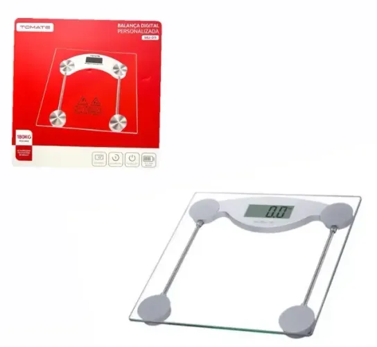 Balança Digital Personalizada até 180KG Tomate MU-011