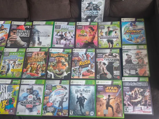 JOGOS DE XBOX 360-( Promoção da Black, qualquer jogo por 45,00)0)