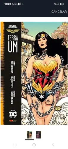 HQ Graphic Novel: Mulher Maravilha Terra Um