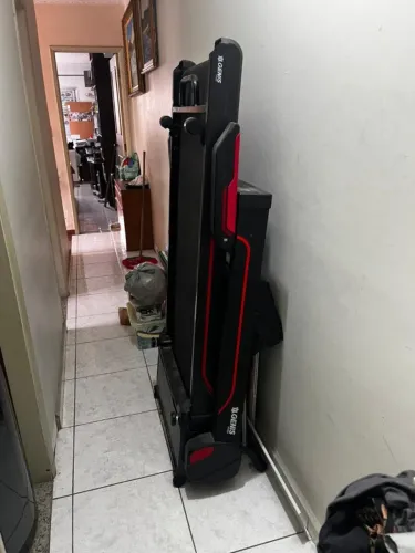 Esteira Ergométrica Dobrável com rodinhas Genis Polishop - 110V