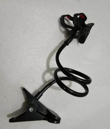 Suporte para Celular Flexível - Garra para Mesa
