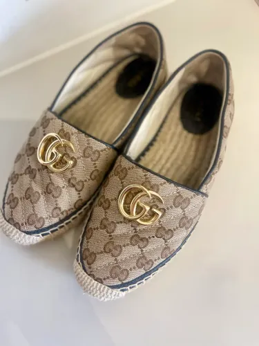 espadrille gucci gg monograma