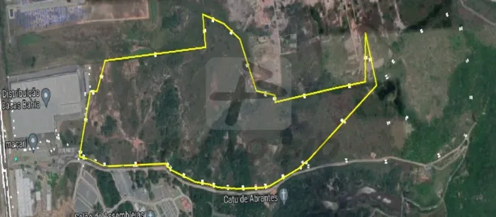 Terreno industrial para venda no Bairro Camaçari em Camaçari - BA.