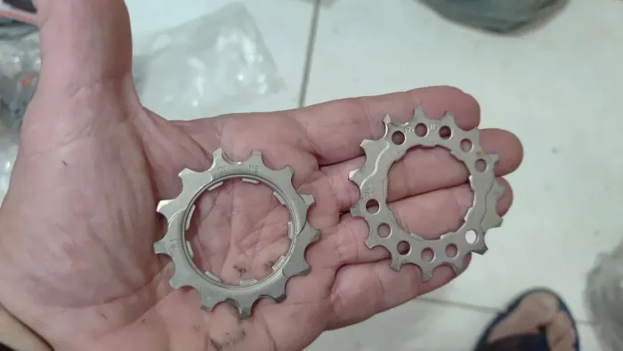 Cogs catraca shimano 13 e 15 dentes para 11 velocidades 