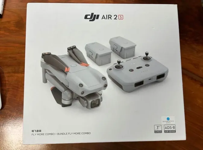 Drone DJI Air 2S Fly More Combo bateria 6 carga