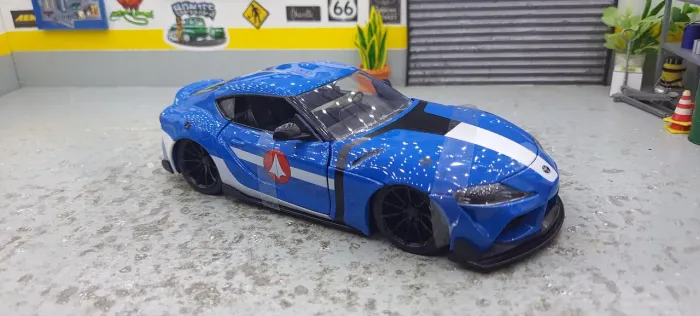 Miniatura Toyota Supra 2020 Robotrch Sem figura - Colecionador