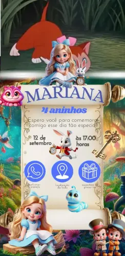 Convite Digital , Tradicional e Interativo 