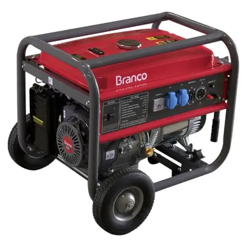 GERADOR 6,5 KVA B4T 8000 GASOLINA 220V BRANCO