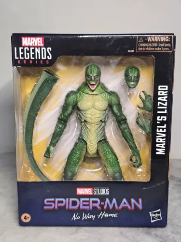 Marvel legends Lizard spider man no way home lacrado