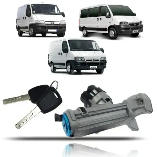 Cilindro de Ignição com Comutador Ducato Jumper Boxer 2006 07 08 09 10 11 12 13 14 15 16 1