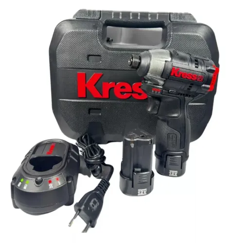 Parafusadeira de Impacto Kress 12V - Nova