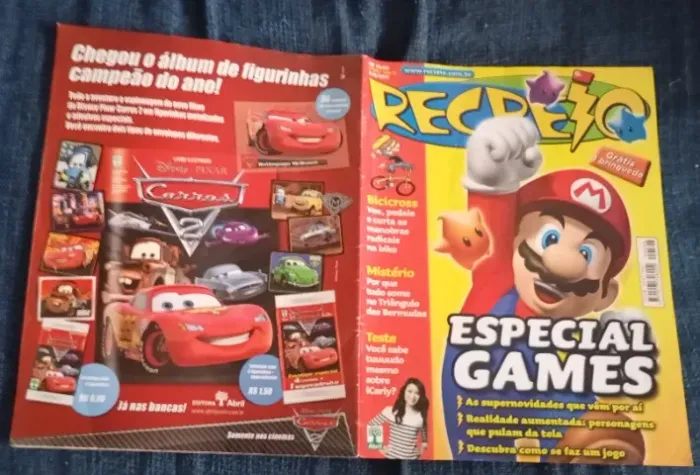 Revista Recreio Especial Games Ano 12 Nº 596 ( Sem Brinquedo )
