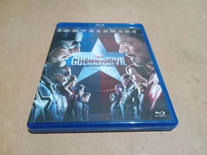 Blu Ray capitao america guerra civil