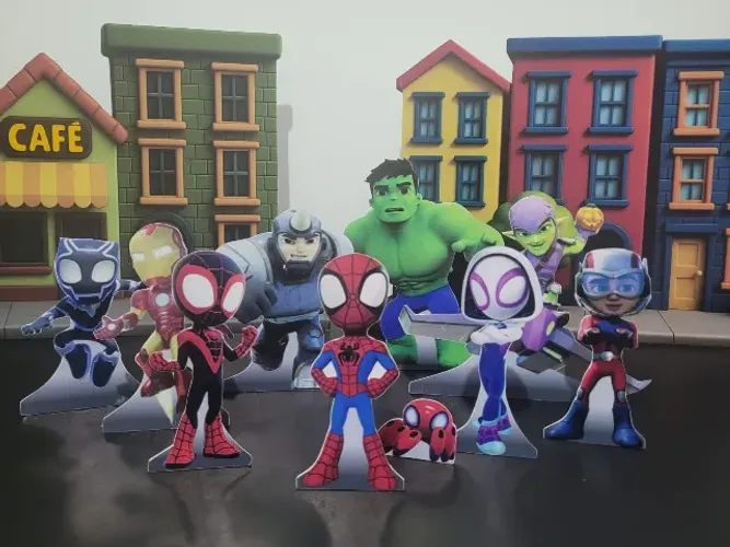 KIT Decoração HOMEM ARANHA "Spidey"